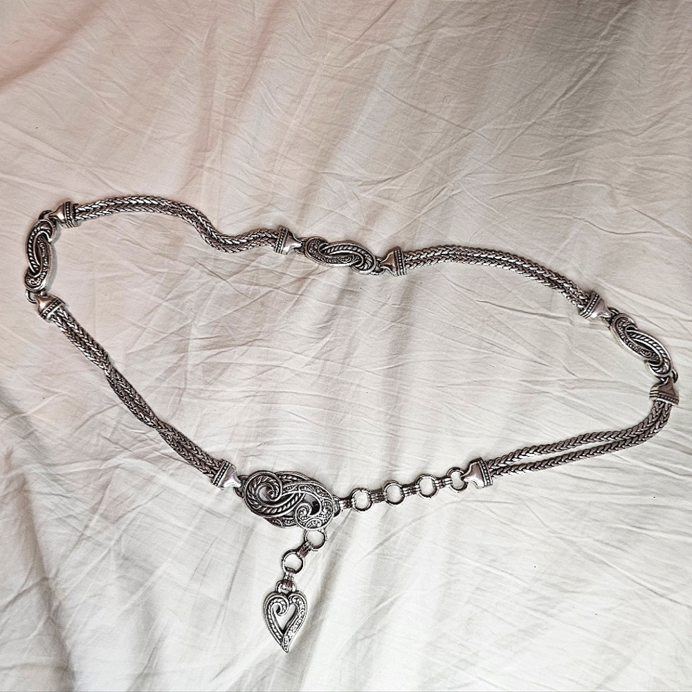 Vintage Silver Brighton Chain Belt